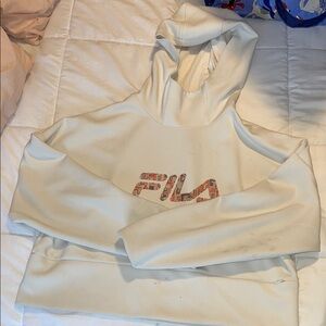 Fila Cream Hoodie
